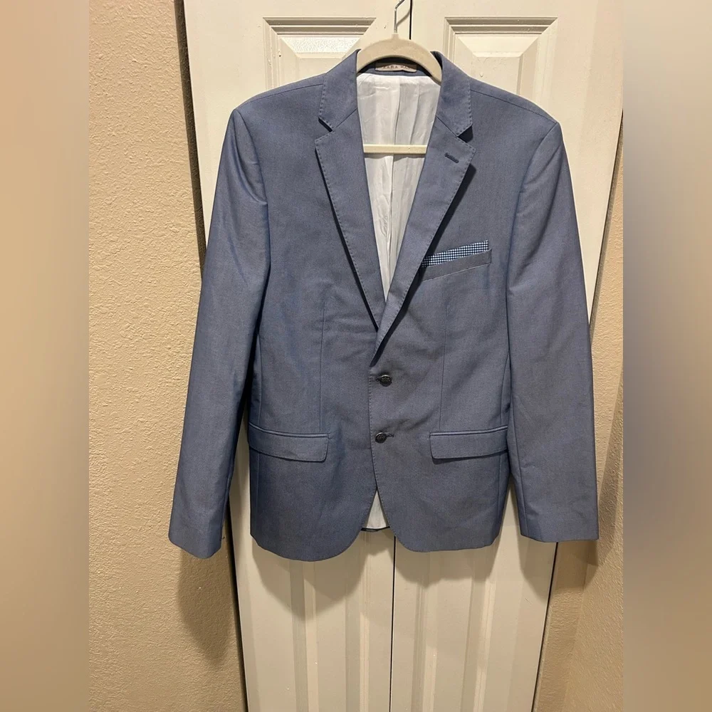 Zara‎ Man Tailored Fit Made in Turkey Cotton blend Blazer , size 38